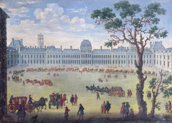 Vue imaginaire des Tuileries